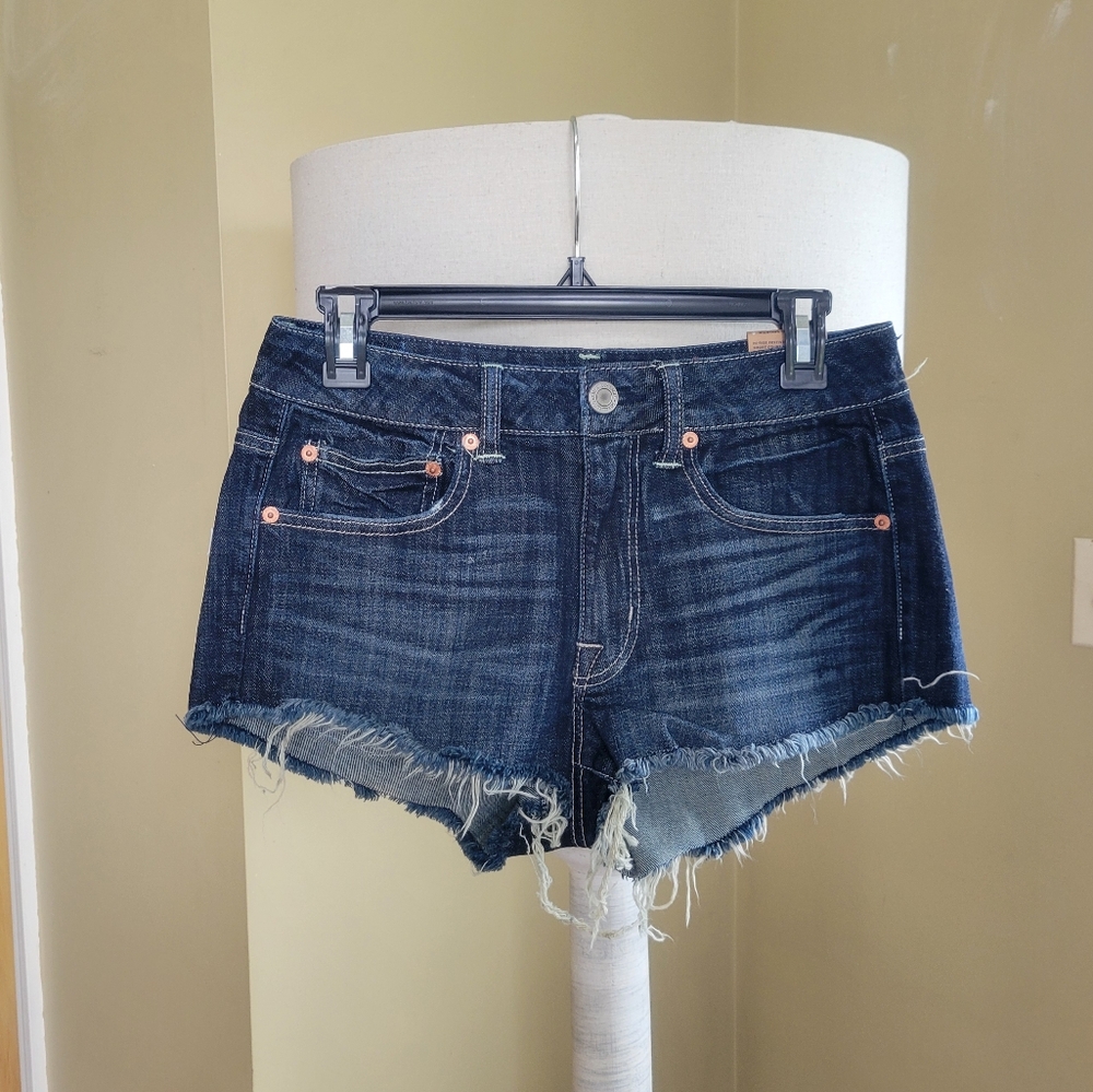 American Eagle Hi-rise Stretch Festival Shortie